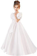 Girl White dress Dresses Little Palace Store